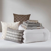 Madison Park Signature Prescott Jacquard 8-pc Oversized Comforter Set