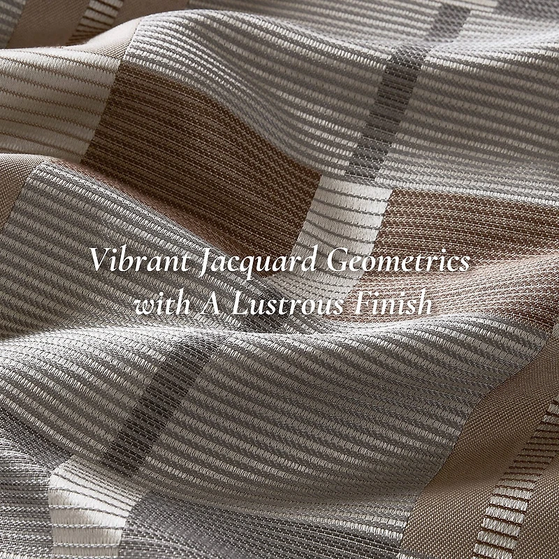 Madison Park Signature Prescott Jacquard 8-pc Oversized Comforter Set