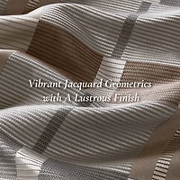 Madison Park Signature Prescott Jacquard 8-pc Oversized Comforter Set