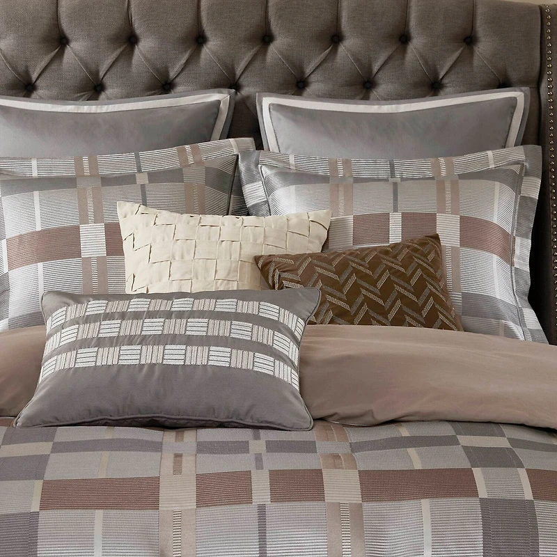 Madison Park Signature Prescott Jacquard 8-pc Oversized Comforter Set