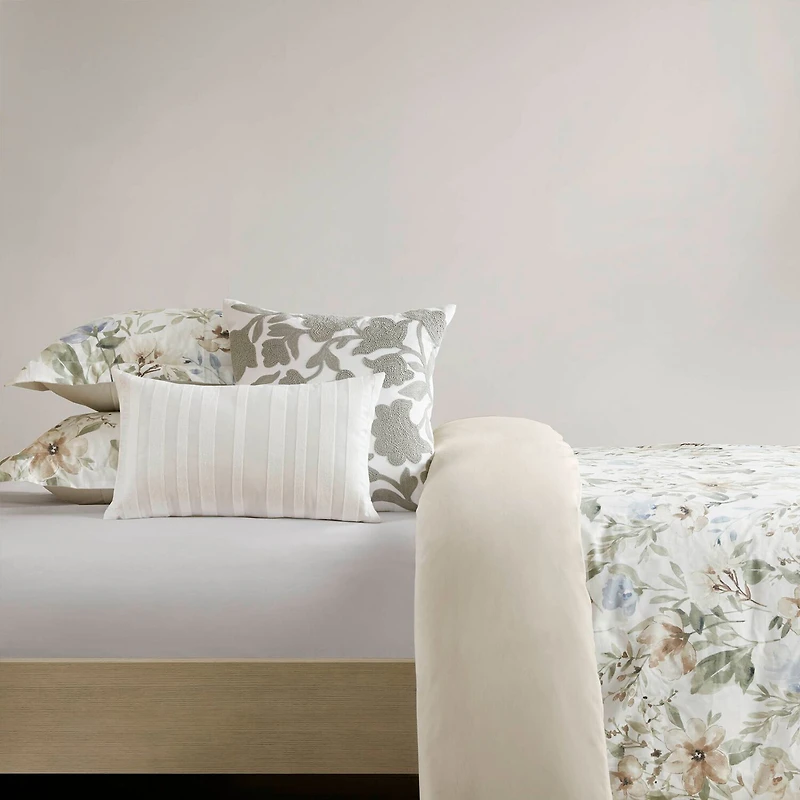 Harbor House Herbal 5-pc. Cotton Sateen Print Easy Care Duvet Cover Set