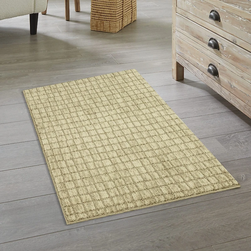 Maples Grid Indoor Rectangular Accent Rug