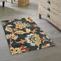 Maples Jacobean Floral Indoor Rectangular Accent Rug
