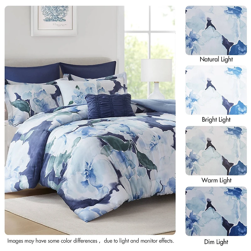 Madison Park Ananda 7-pc. Midweight Easy Care Comforter Set