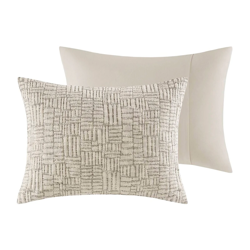 Croscill Harper Oversized Cotton Matelasse 3-pc. Midweight Comforter Set