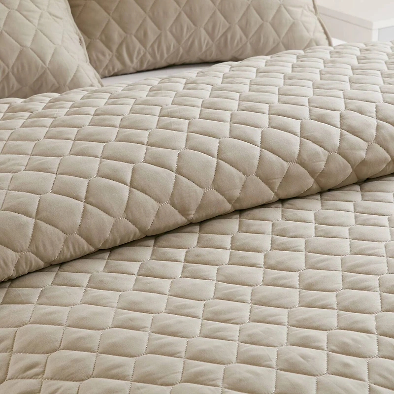 Madison Park Drift Jacquard 10-pc. Comforter & Quilt Set