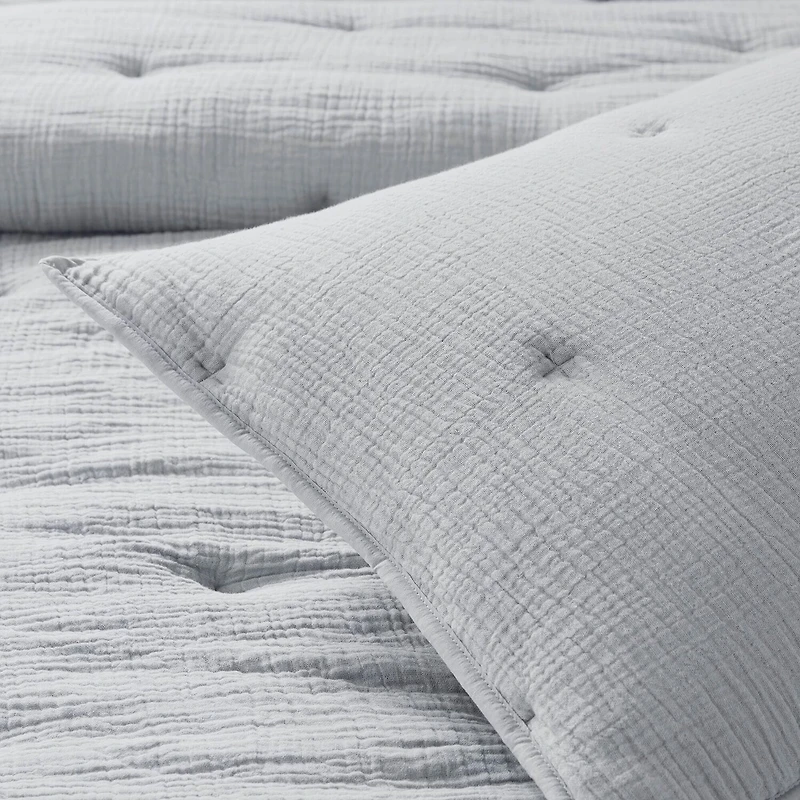 Harbor House Breeze Cotton Gauze Embroidered Euro Sham