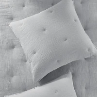 Harbor House Breeze Cotton Gauze Embroidered Euro Sham