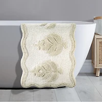 IZOD Henley Tufted With Non-Slip Latex Back Bath Rug