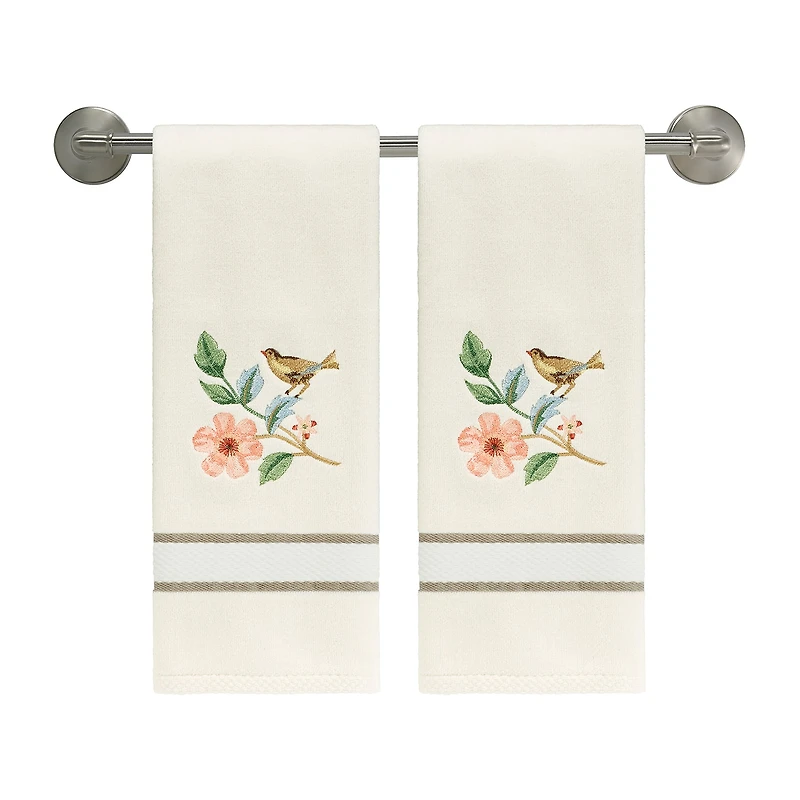Avanti Pretty Birds 2-pc. Hand Towel