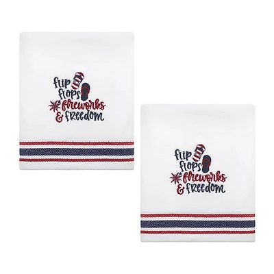 Avanti Flip Flop Flag 2-pc. Hand Towel