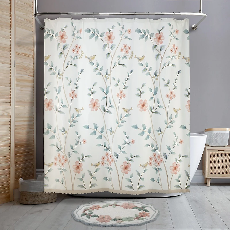 Avanti Pretty Birds Bath Rug