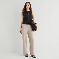 a.n.a Womens Tall Crew Neck Sleeveless Vest