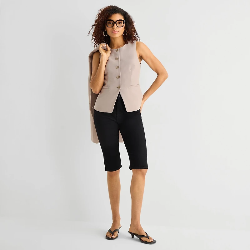 A.N.A Womens Crew Neck Sleeveless Vest