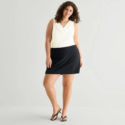 a.n.a Womens Plus Skort
