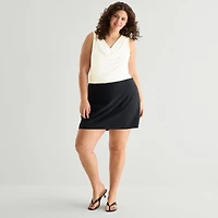 a.n.a Womens Plus Skort