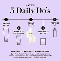 Kate Somerville +Retinol Vita C Power Serum Firming And Brightening Treatment Face Serum
