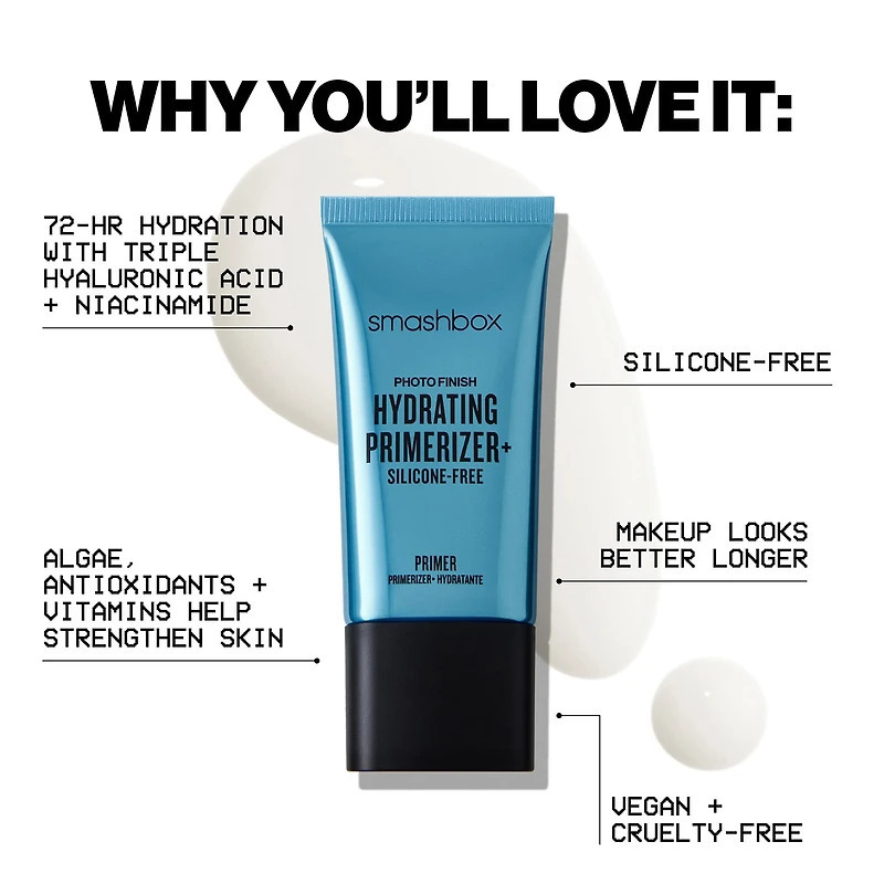 Smashbox Photo Finish Hydrating Primerizer Silicone-Free Primer - 30 ml