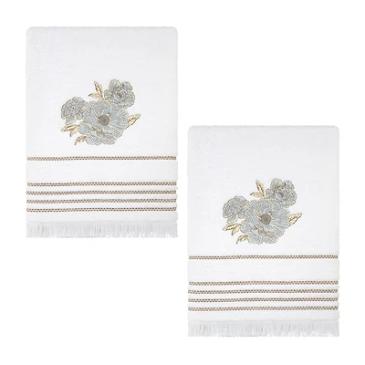 Nicole Miller Camille 2-pc. Floral Bath Towel