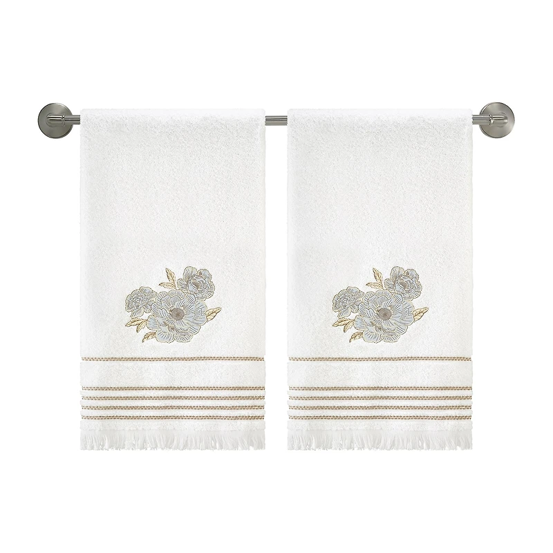 Nicole Miller Camille 2-pc. Floral Bath Towel