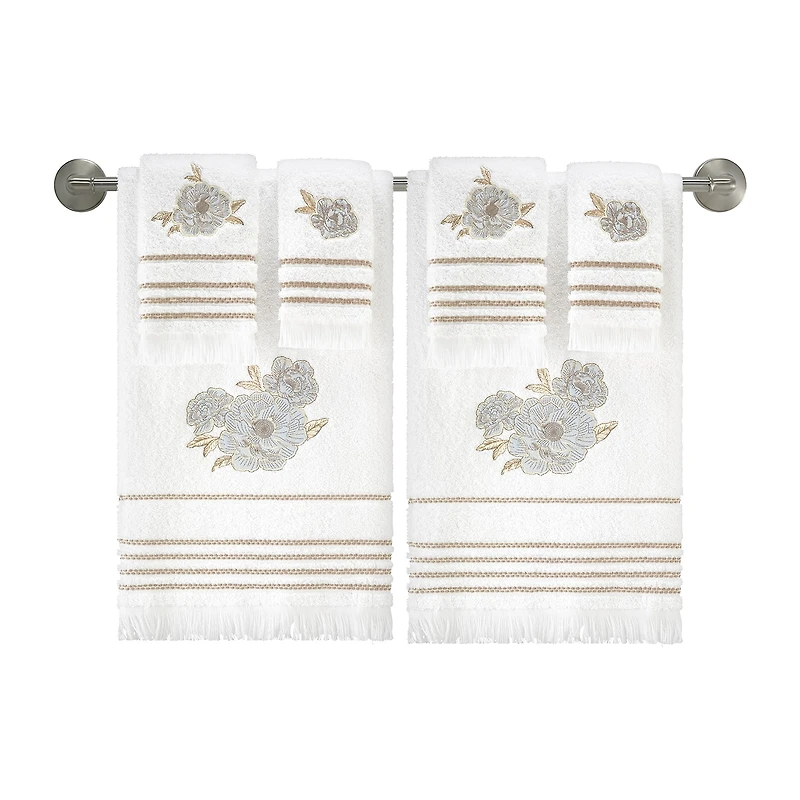 Nicole Miller Camille 2-pc. Floral Bath Towel