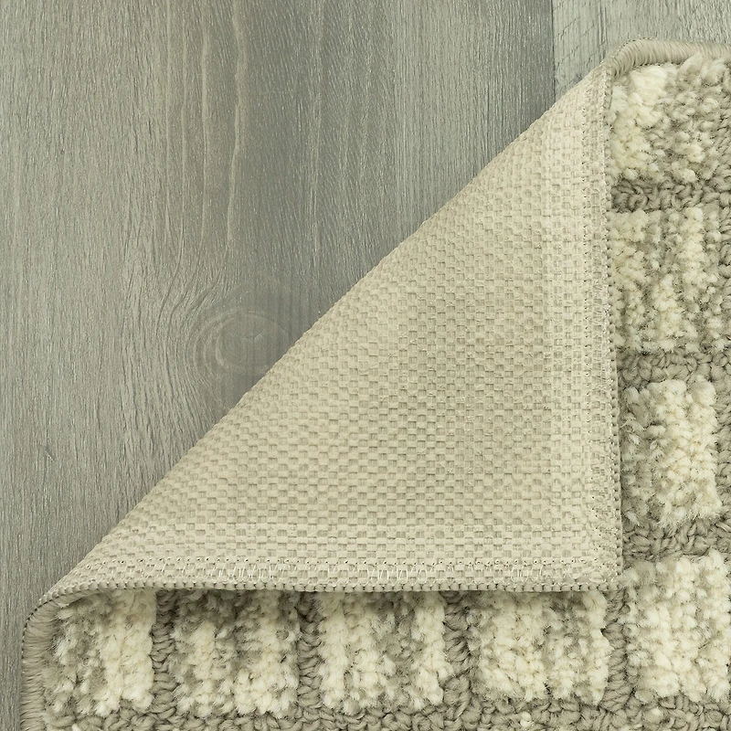Maples Grid Indoor Rectangular Accent Rug