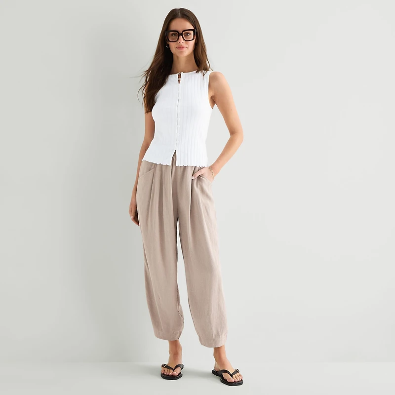 A.N.A Womens Crew Neck Sleeveless Vest