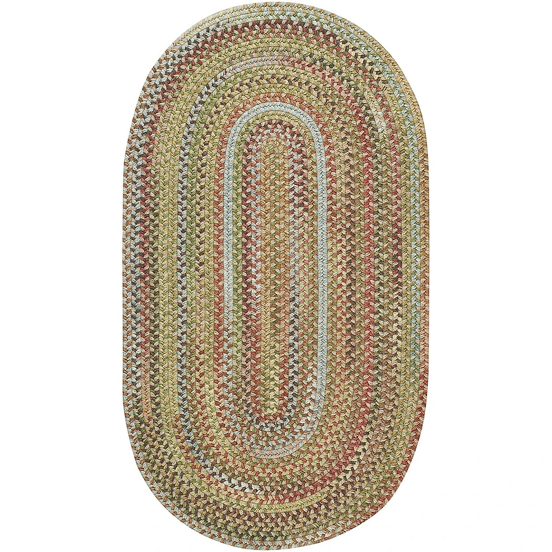 Capel American Traditions Braided Wool Indoor Oval Area Rug