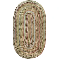 Capel American Traditions Braided Wool Indoor Oval Area Rug