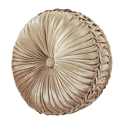 Queen Street Sandy Tufted Round Throw Pillow