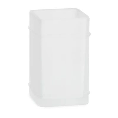 Fieldcrest Frosted Glass Tumbler