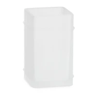 Fieldcrest Frosted Glass Tumbler