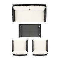 Vellor Patio 4-pc. Conversation Set