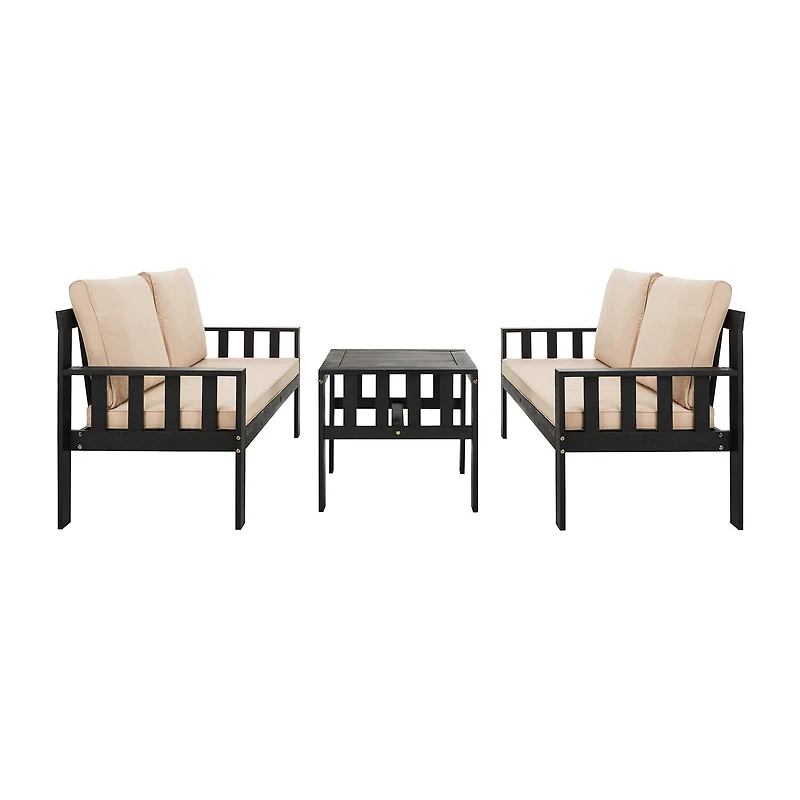 Lardner Patio Collection 3-pc. Conversation Set