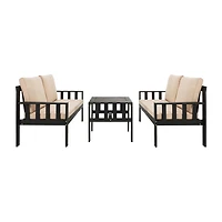 Lardner Patio Collection 3-pc. Conversation Set