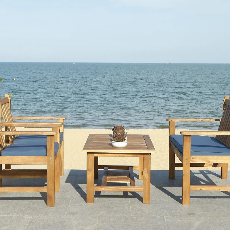 Safavieh Aldric Patio Collection 4-pc. Conversation Set