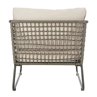 Safavieh Benjin Patio Collection 4-pc. Conversation Set Weather Resistant