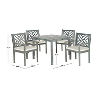 Bradbury Collection 5-pc. Patio Dining Set
