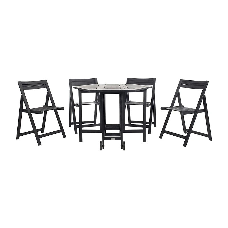 Safavieh Kerman Patio Collection 5-pc. Weather Resistant Hexagon Dining Set