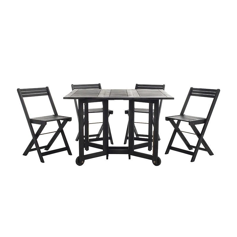 Safavieh Arvin Patio Collection 5-pc. Weather Resistant Square Dining Set