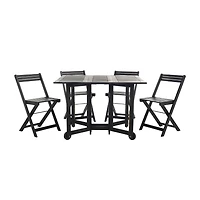 Safavieh Arvin Patio Collection 5-pc. Weather Resistant Square Dining Set