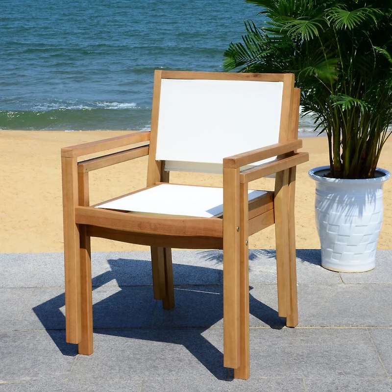 Safavieh Chante Patio Collection 5-pc. Weather Resistant Round Dining Set