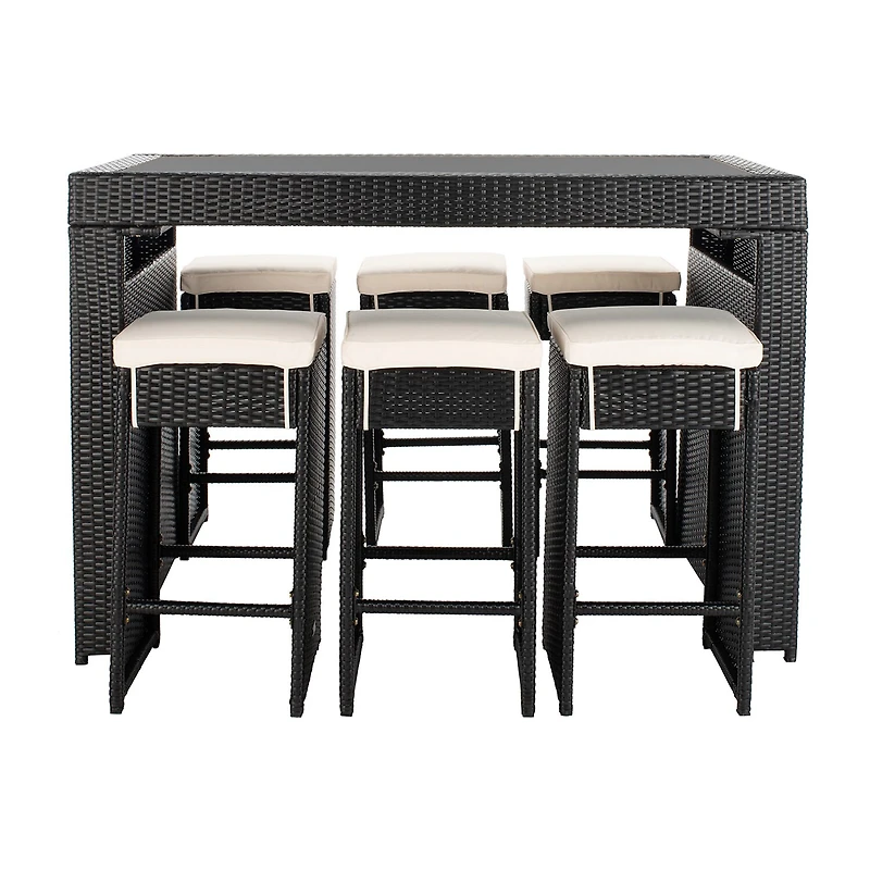 Safavieh Horus Patio Collection 7-pc. Weather Resistant Rectangular Dining Set