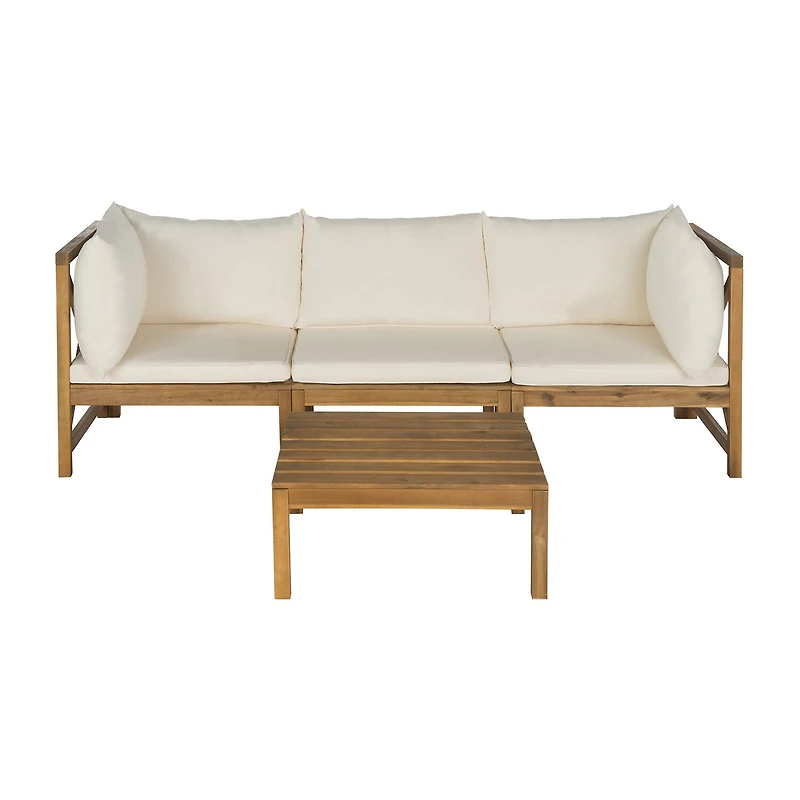 Safavieh Lynwood Patio Collection 4-pc. Conversation Set Weather Resistant