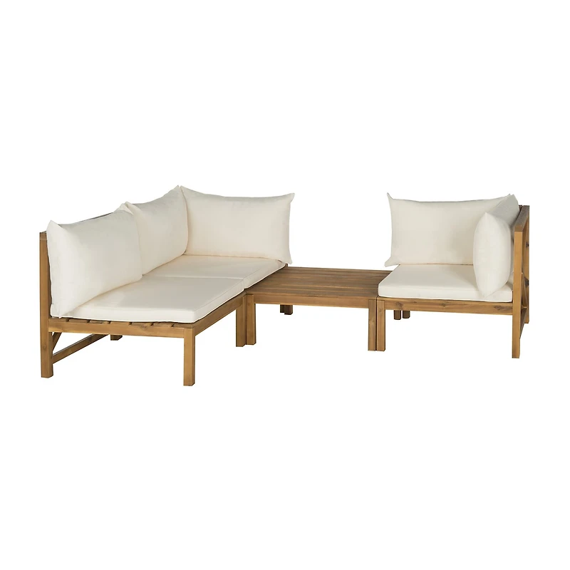 Safavieh Lynwood Patio Collection 4-pc. Conversation Set Weather Resistant