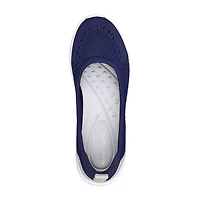 Easy Spirit Glitz Womens Round Slip-On Shoe