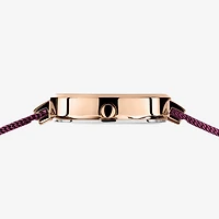 Bering Womens Purple Stainless Steel Bracelet Watch 14631-969