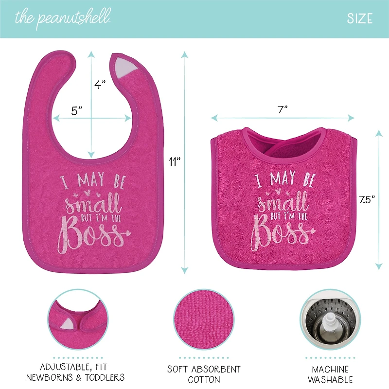 The Peanutshell Girls 16-pc. Bib