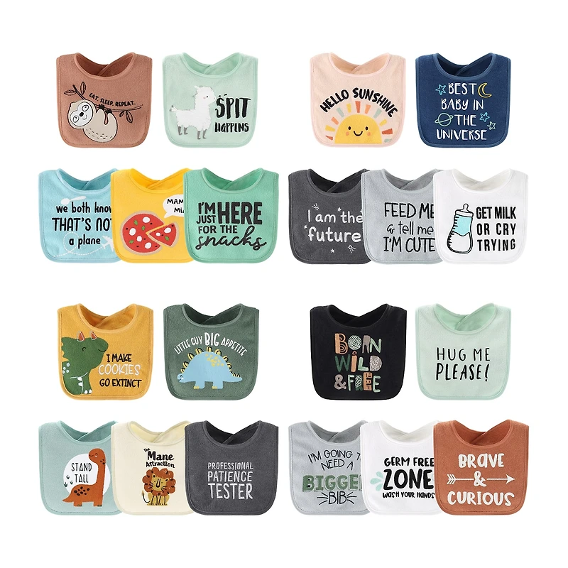 The Peanutshell Boys 10 Pair Bib