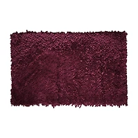 Home Weavers Inc Bella Premium Jersey Shaggy Bath Rug